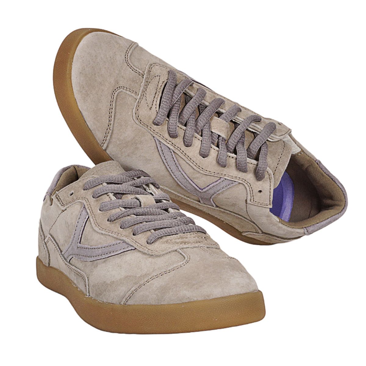 ZYLUX - Zapatilla urbana Amanda Beige Zylux