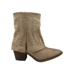 HERIEL - Bota Beige Taco Mujer