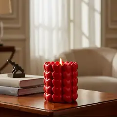 GENERICO - Porta velas de corazones - San Valentín