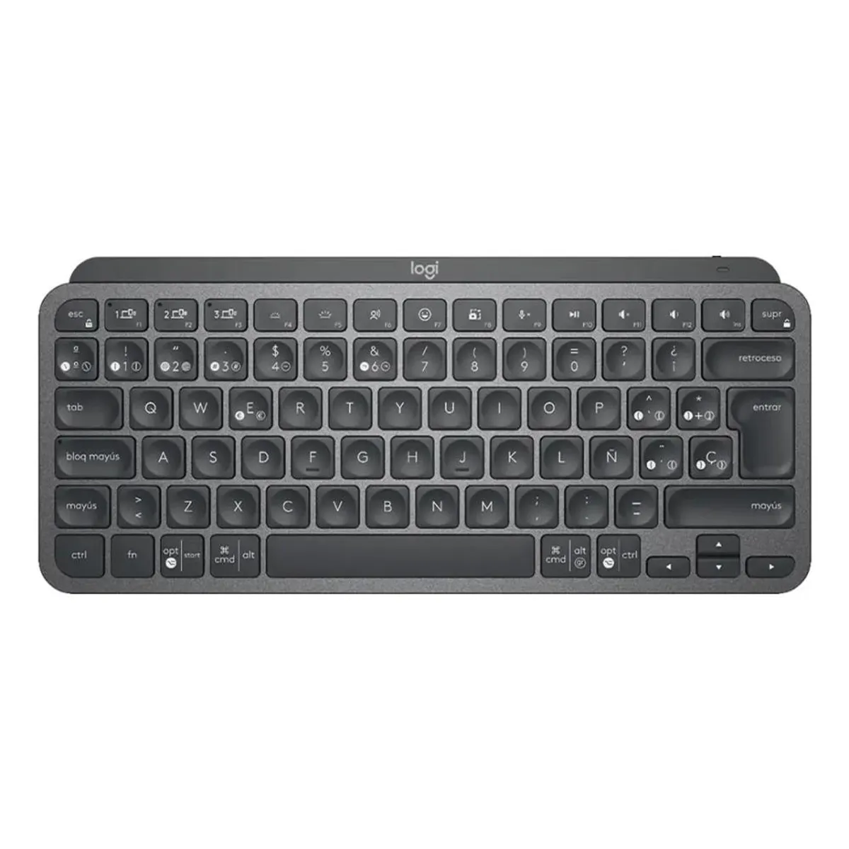 LOGITECH - Teclado Inalámbrico Logitech MX Keys Mini Bluetooth Español