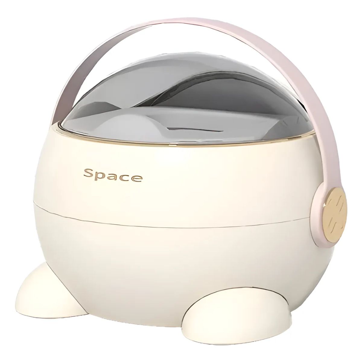 OKAY - Asiento Inodoro Para Bebe Diseño Espacial Portátil Beige
