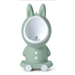 OKAY - Urinario Pelela Infantil Forma Conejo Niño Adaptador Verde