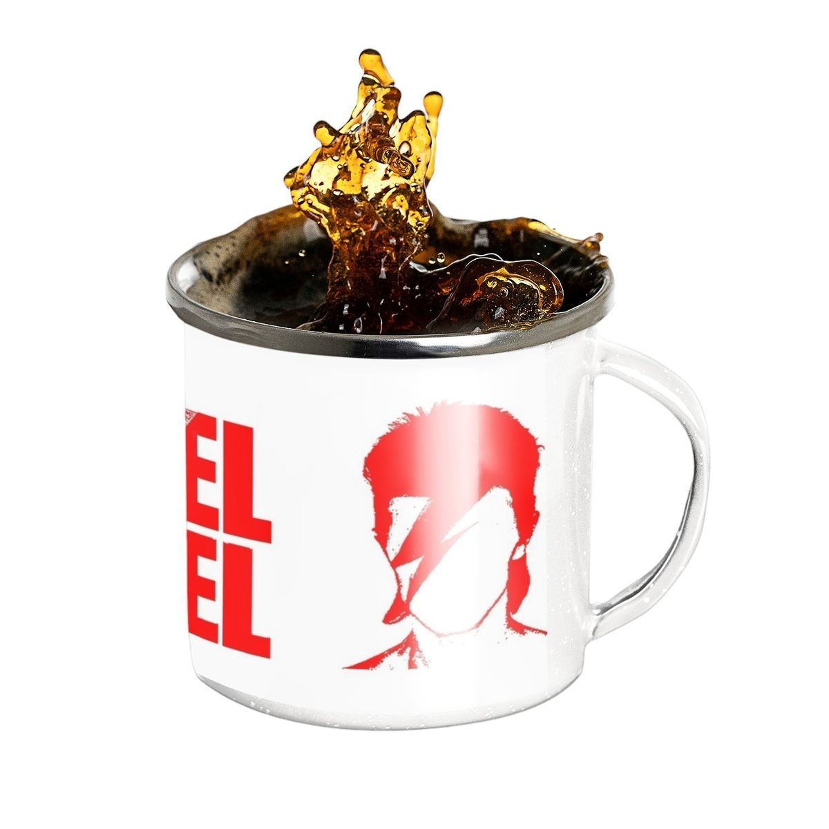 GENERICO - Taza Enlozada Rebel Rebel - Espíritu de Bowie