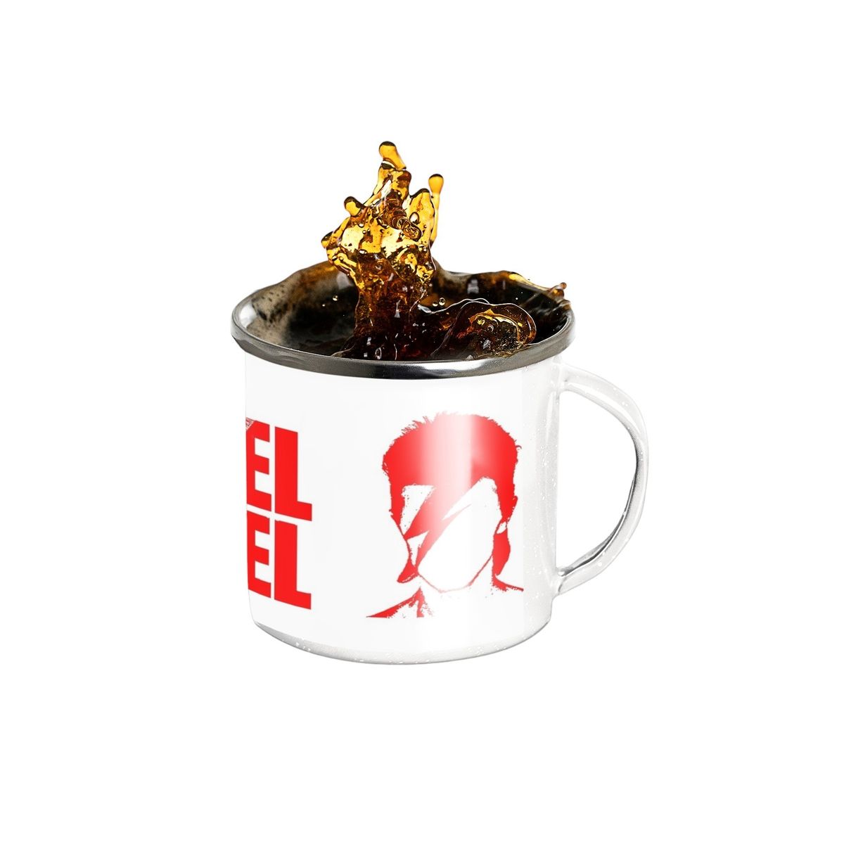 GENERICO - Taza Enlozada Rebel Rebel - Espíritu de Bowie