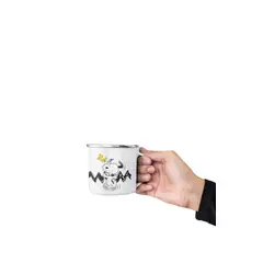 GENERICO - Taza Enlozada Snoopy - Aventuras del Beagle Volador