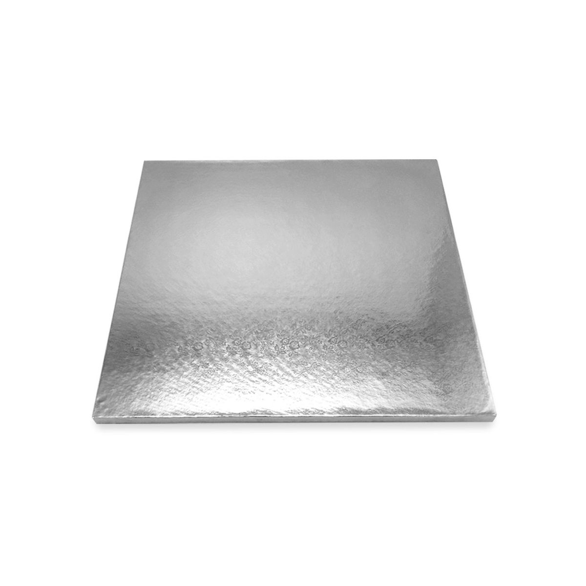 GENERICO - BASE TORTA 30 CM PLATEADO X1 UNI