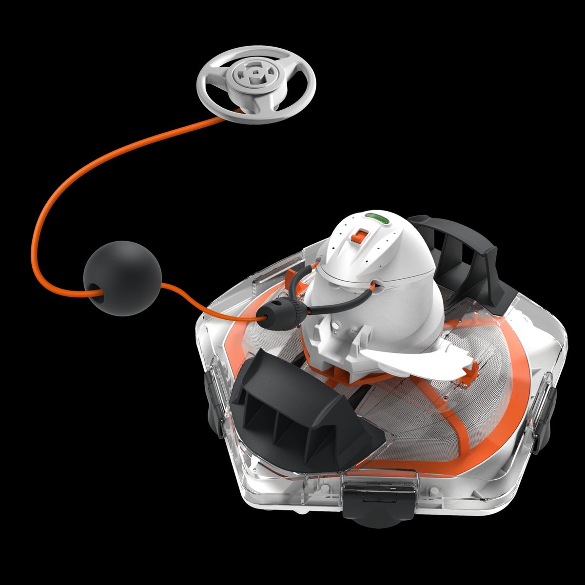 KOKIDO - Robot Limpia Piscinas Inalámbrico Autónomo Magix 37 Kokido Blanco