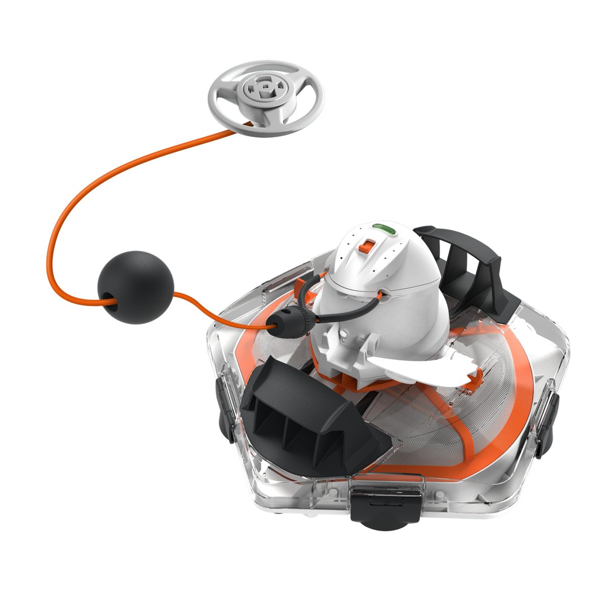 KOKIDO - Robot Limpia Piscinas Inalámbrico Autónomo Magix 37 Kokido Blanco