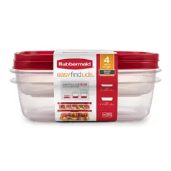 RUBBERMAID - HERMÉTICO EASY FIND LID DE 5.5 Y 8.5 TAZAS