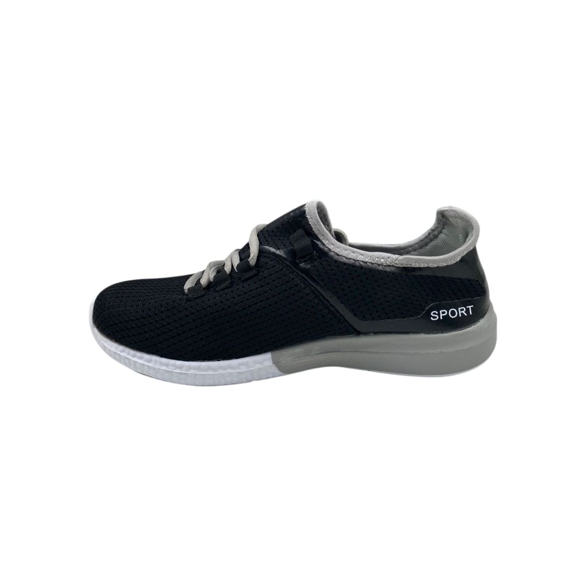 HERIEL - Zapatilla Negra Baja Mujer