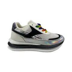 HERIEL - Zapatilla Blanca Plataforma