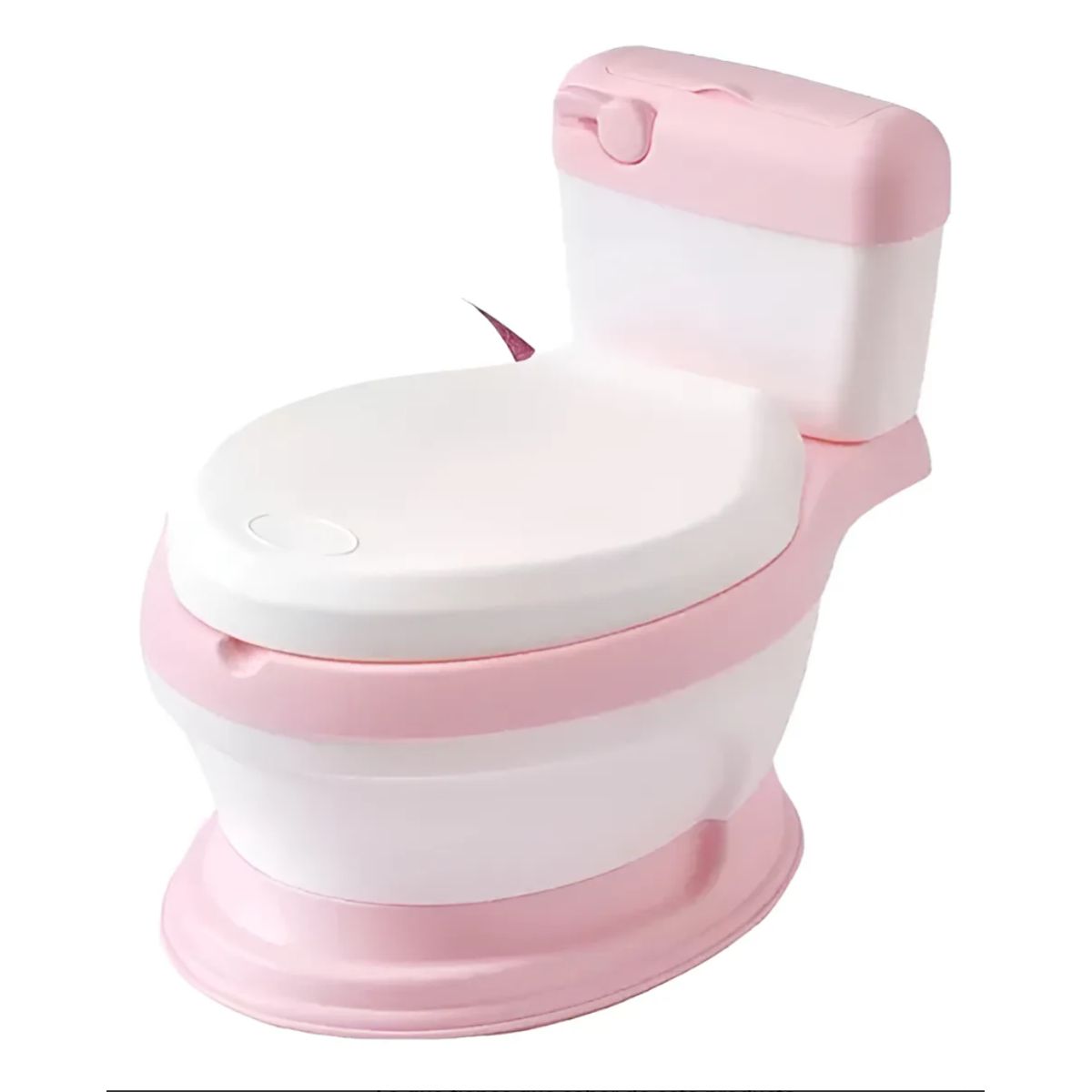 OKAY - Pelela Baño Infantil Wc Niño Y Niña Colores Color Rosa Liso