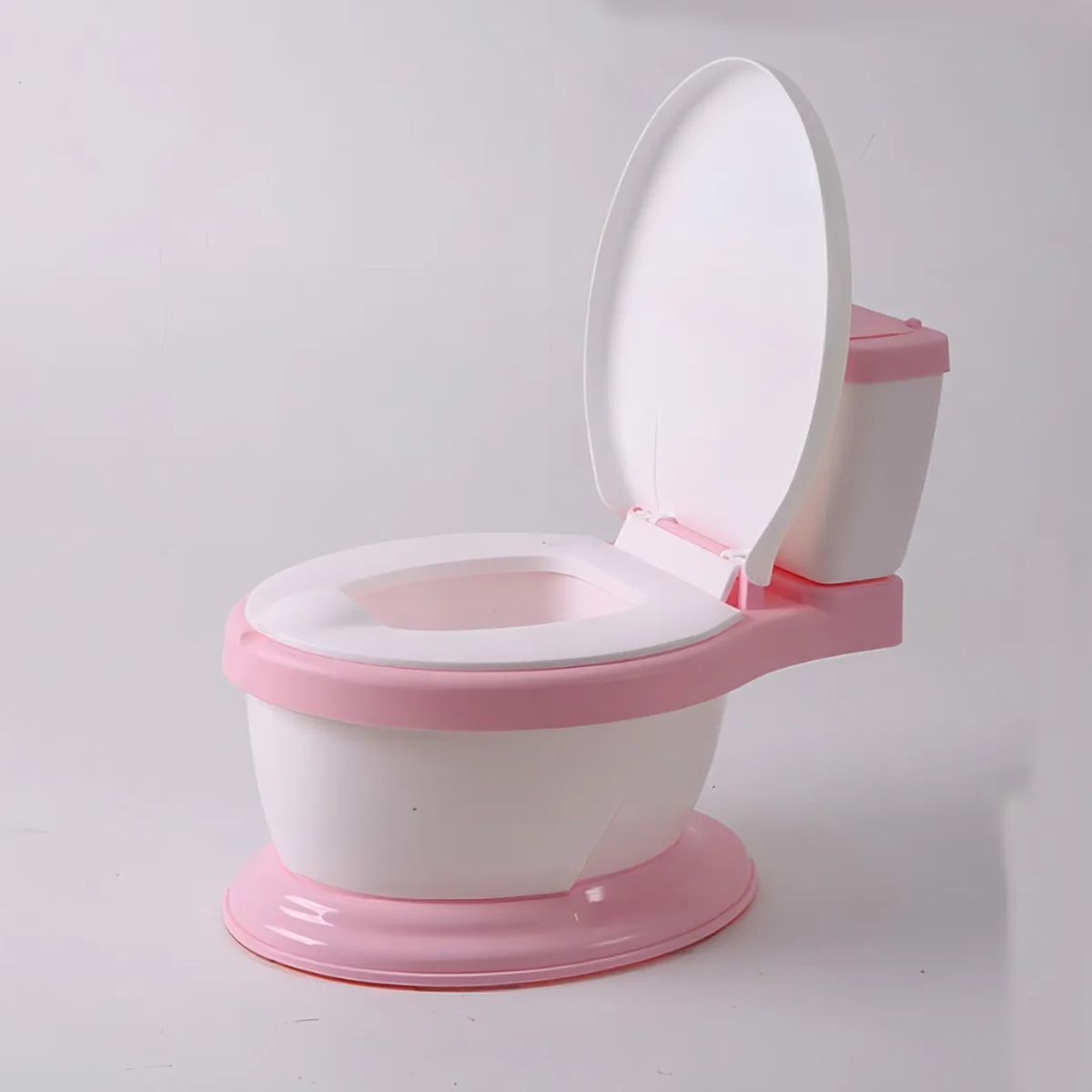 OKAY - Pelela Baño Infantil Wc Niño Y Niña Colores Color Rosa Liso