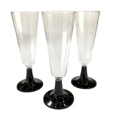 GENERICO - COPA CHAMPAGNE NEGRO X6 UNI