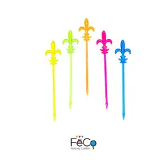 GENERICO - PICK PLASTICO FLECHAS 10CM X20 UNI