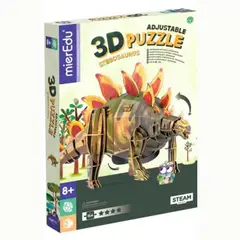 MIEREDU - Puzzle ajustable 3D Stegosaurus