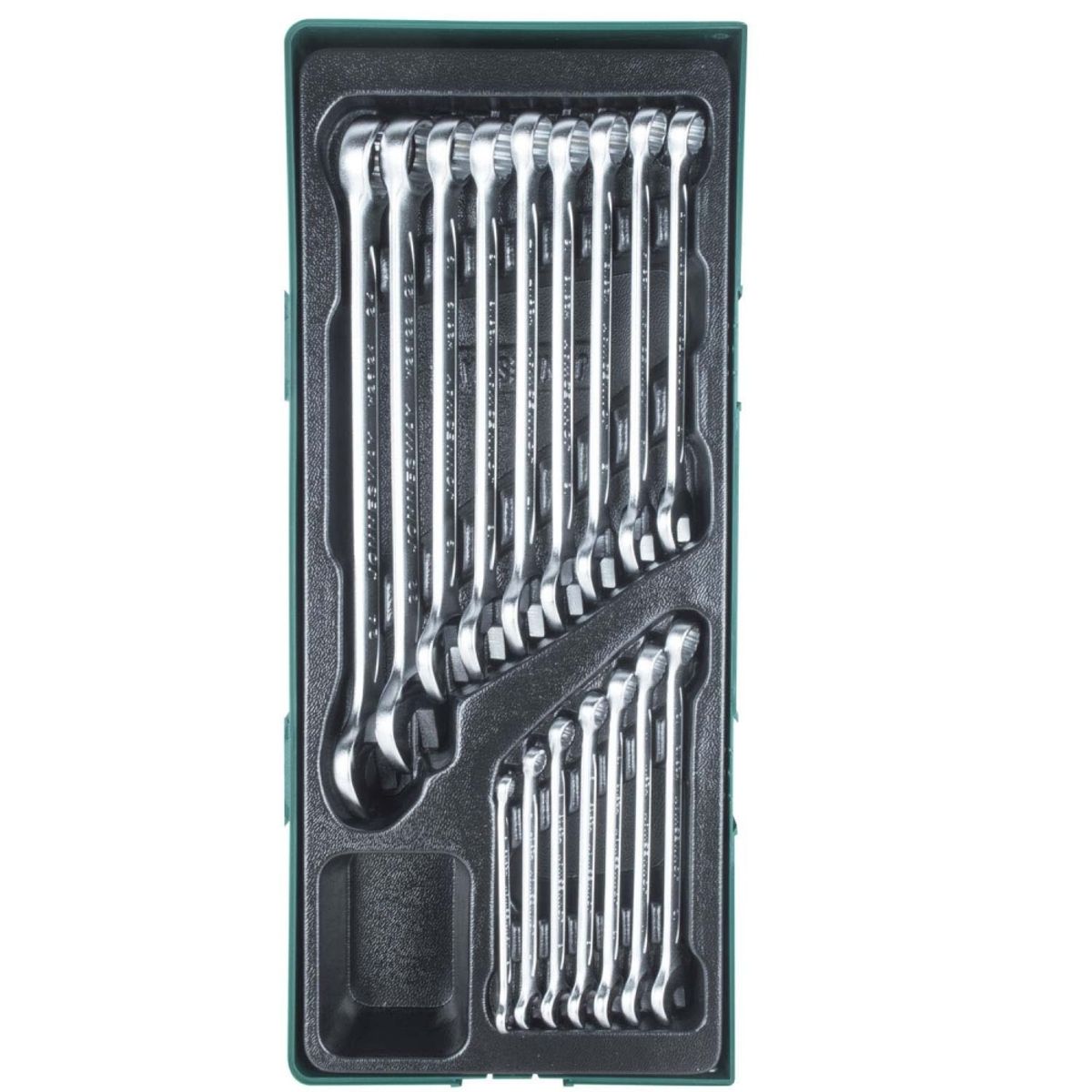 JONNESWAY - JUEGO de LLAVES COMBINACION PUNTA CORONA 16 pcs W2