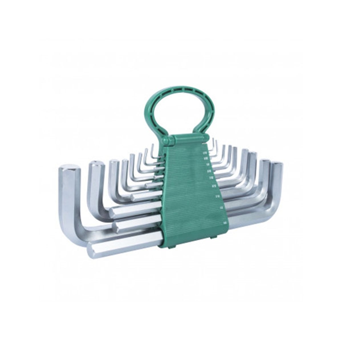JONNESWAY - JUEGO de LLAVES HEXAGONALES Pulgada 17 pcs H02MH21