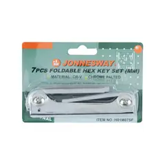 JONNESWAY - JUEGO de LLAVES TIPO NAVAJA 7 medidas H01M07SF