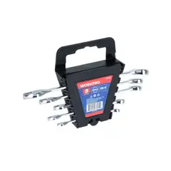 WORKPRO - JUEGO DE LLAVES PUNTA CORONA 5 PIEZAS