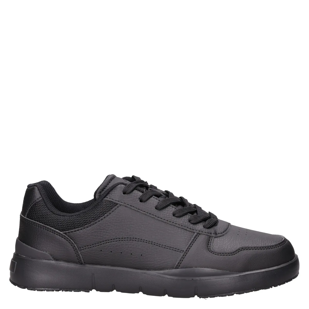 PLUMA - Zapatilla Hombre Escolar Negro Pluma