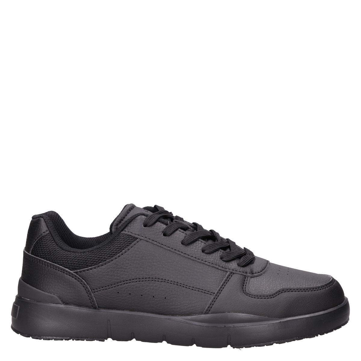 PLUMA - Zapatilla Hombre Escolar Negro Pluma