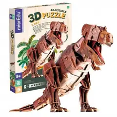 MIEREDU - Puzzle ajustable 3D T-rex