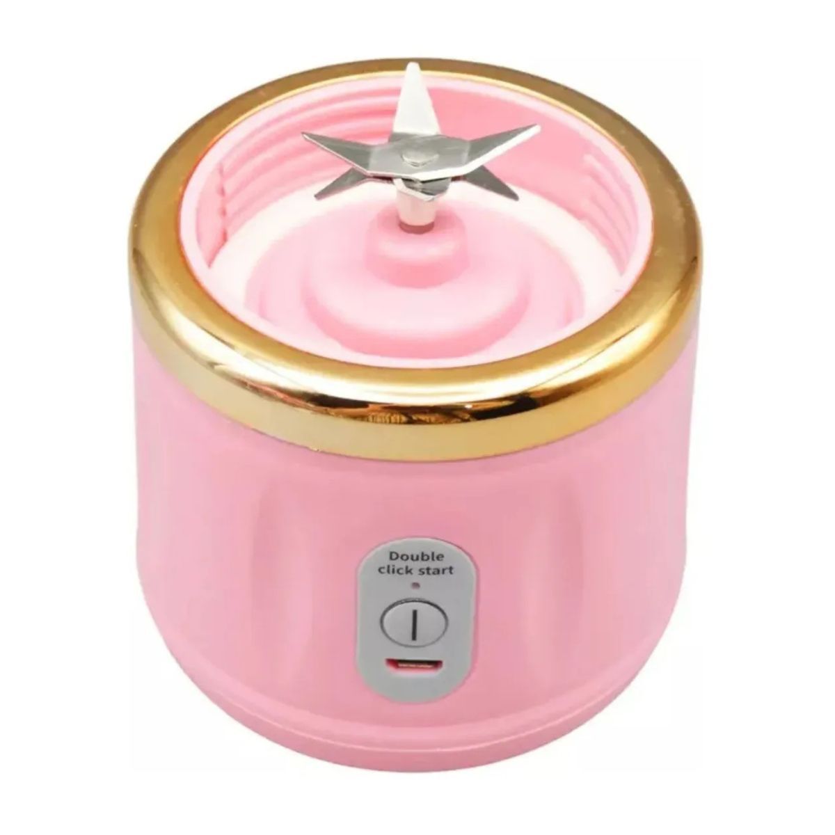 GENERICO - Licuadora Portatil 2 Piezas Botella Deportiva Cocina ROSA