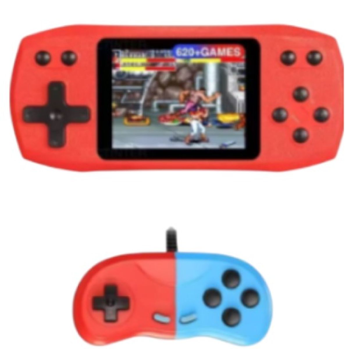 GENERAL - Consola video Juegos Retro Mini con control 620 Juegos