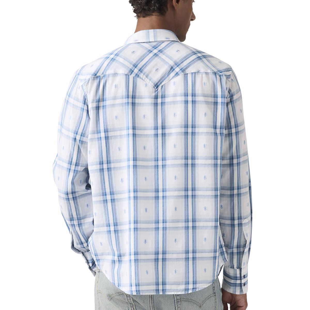 LEVIS - Camisa Hombre Barstow Western Standard Celeste Levis