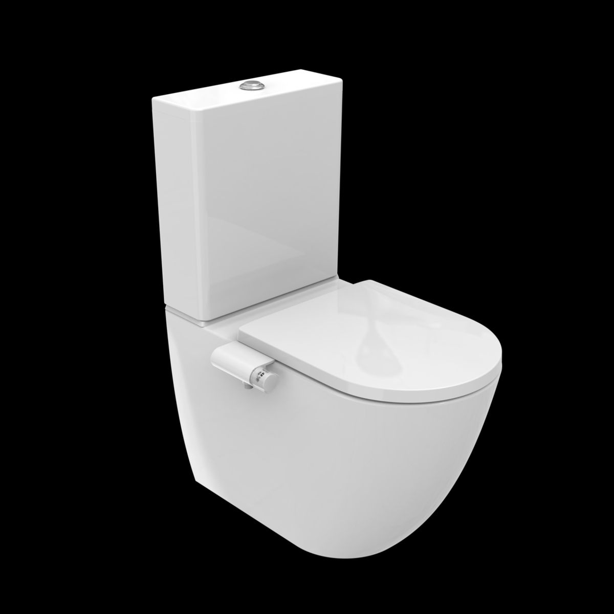 GENERICO - Bidet Bidé Ducha Árabe Turca Para Wc Inodoro Set Completo