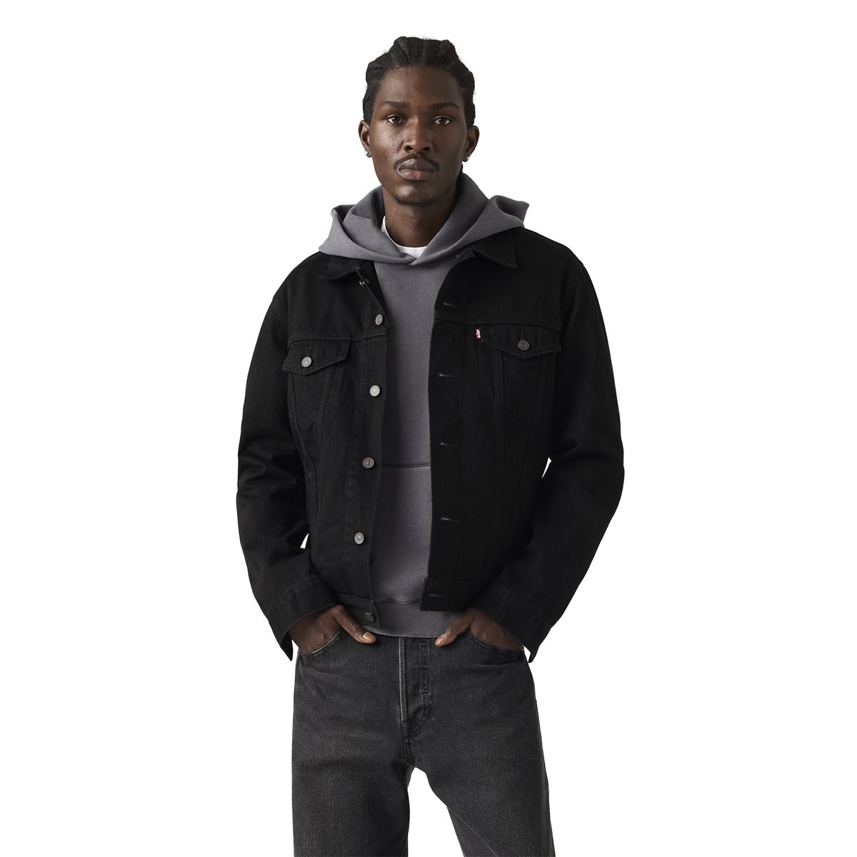 LEVIS - Chaqueta Hombre The Trucker Negro Levis
