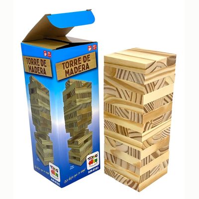 Imagen 2 del producto Torre de madera pequeña 42 pzs