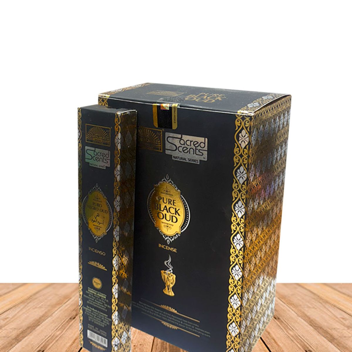 GENERICO - Incienso Parimal Sacred Scents Pure Black Oud 15Gr