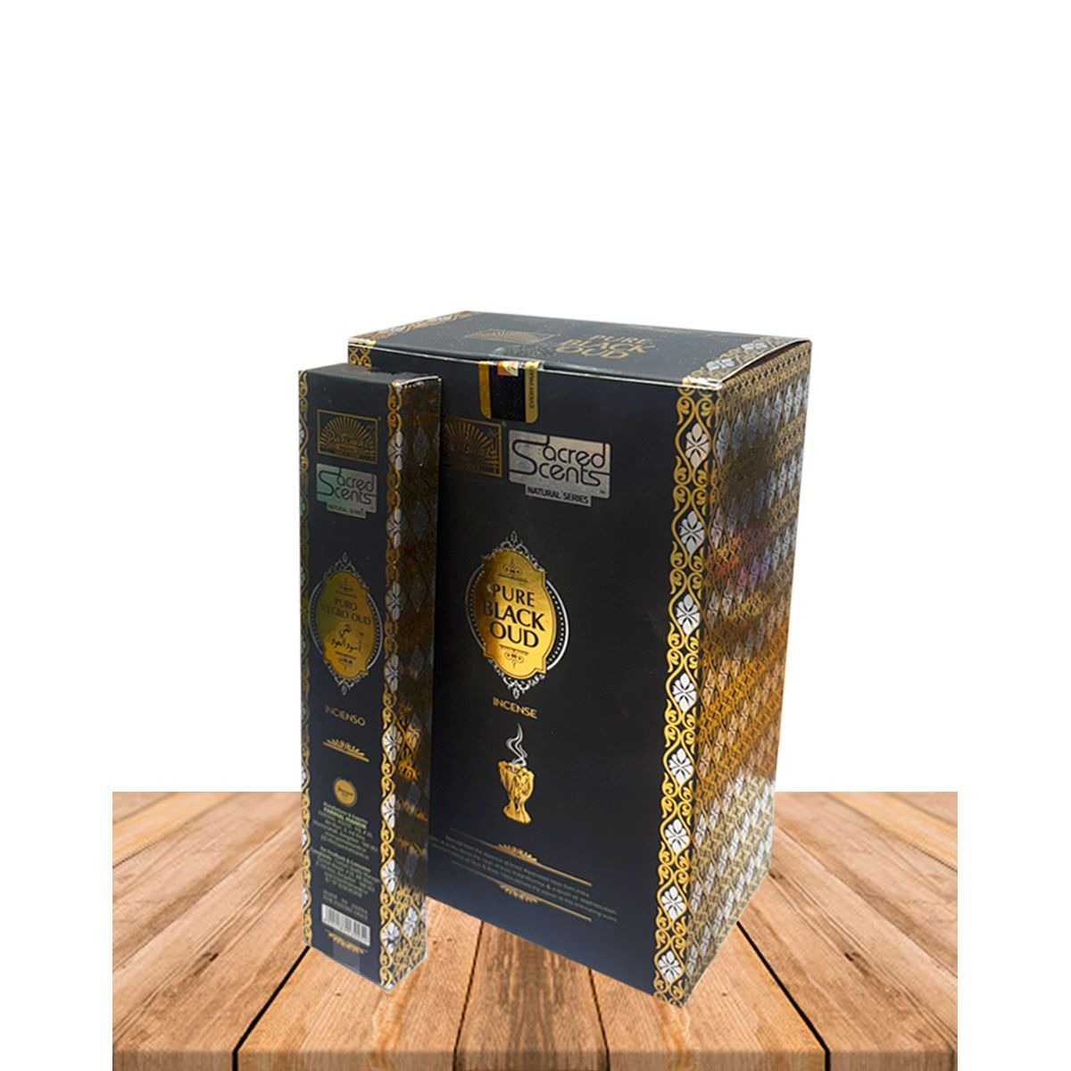 GENERICO - Incienso Parimal Sacred Scents Pure Black Oud 15Gr