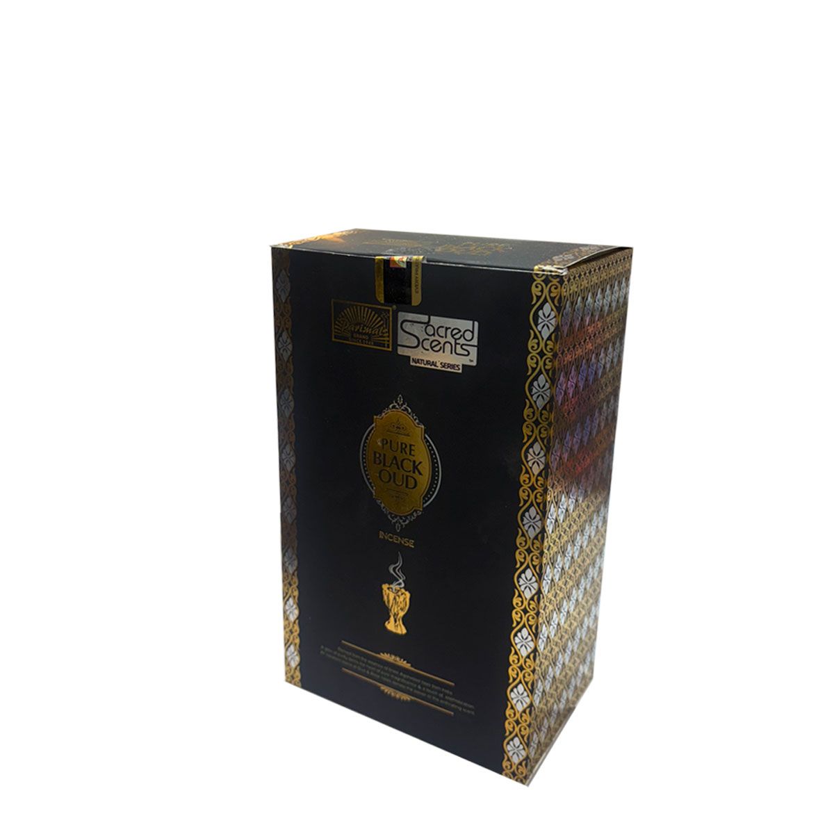 GENERICO - Incienso Parimal Sacred Scents Pure Black Oud 15Gr