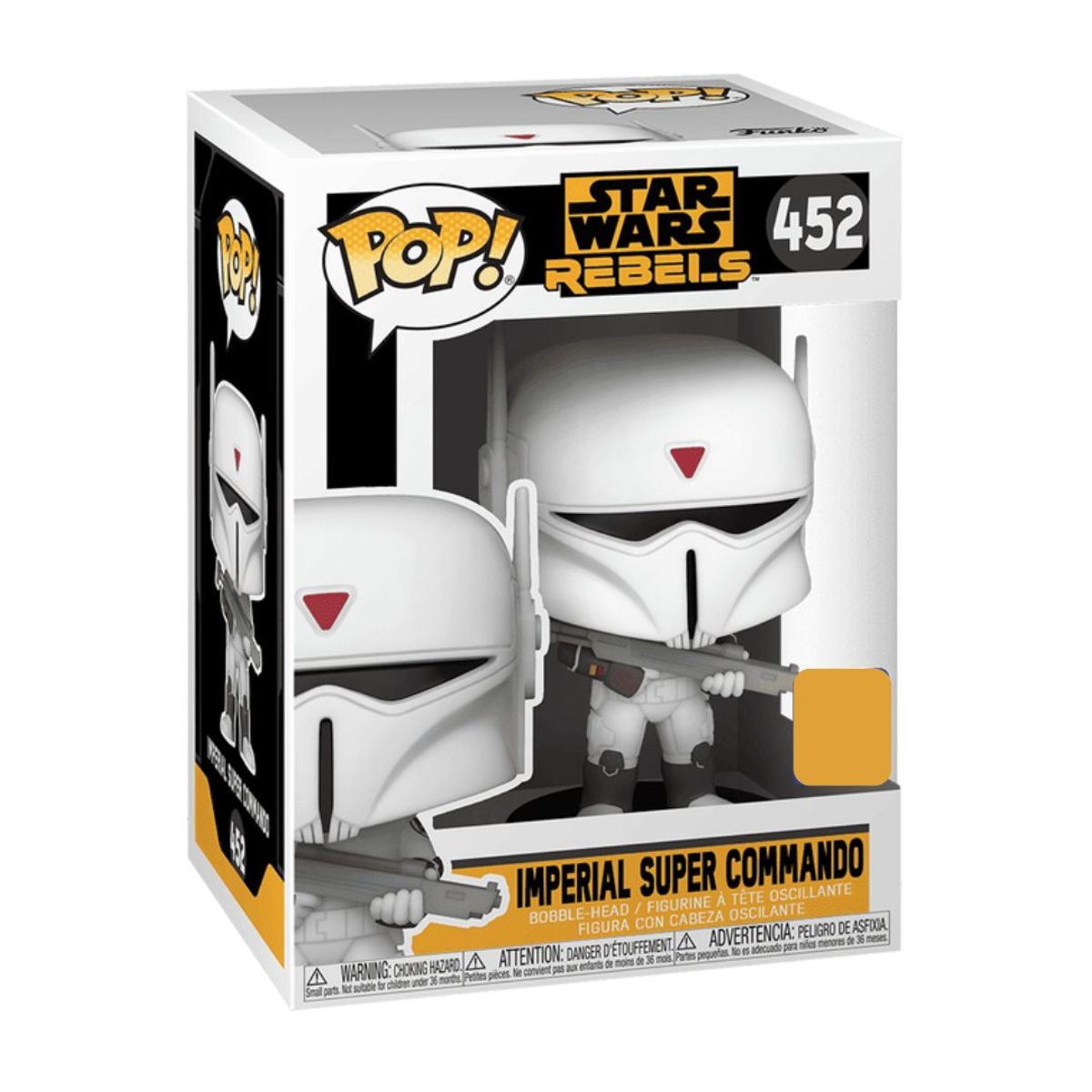 FUNKO - Funko Pop Star Wars – Super Comando Imperial 452 + Protector
