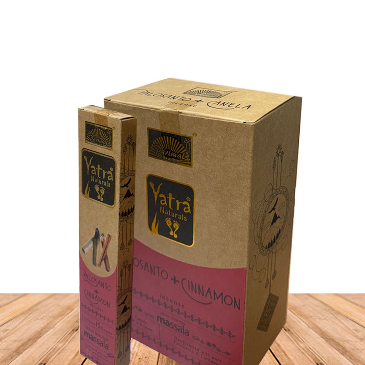 GENERICO - Incienso Parimal Palosanto + Canela  15 gr