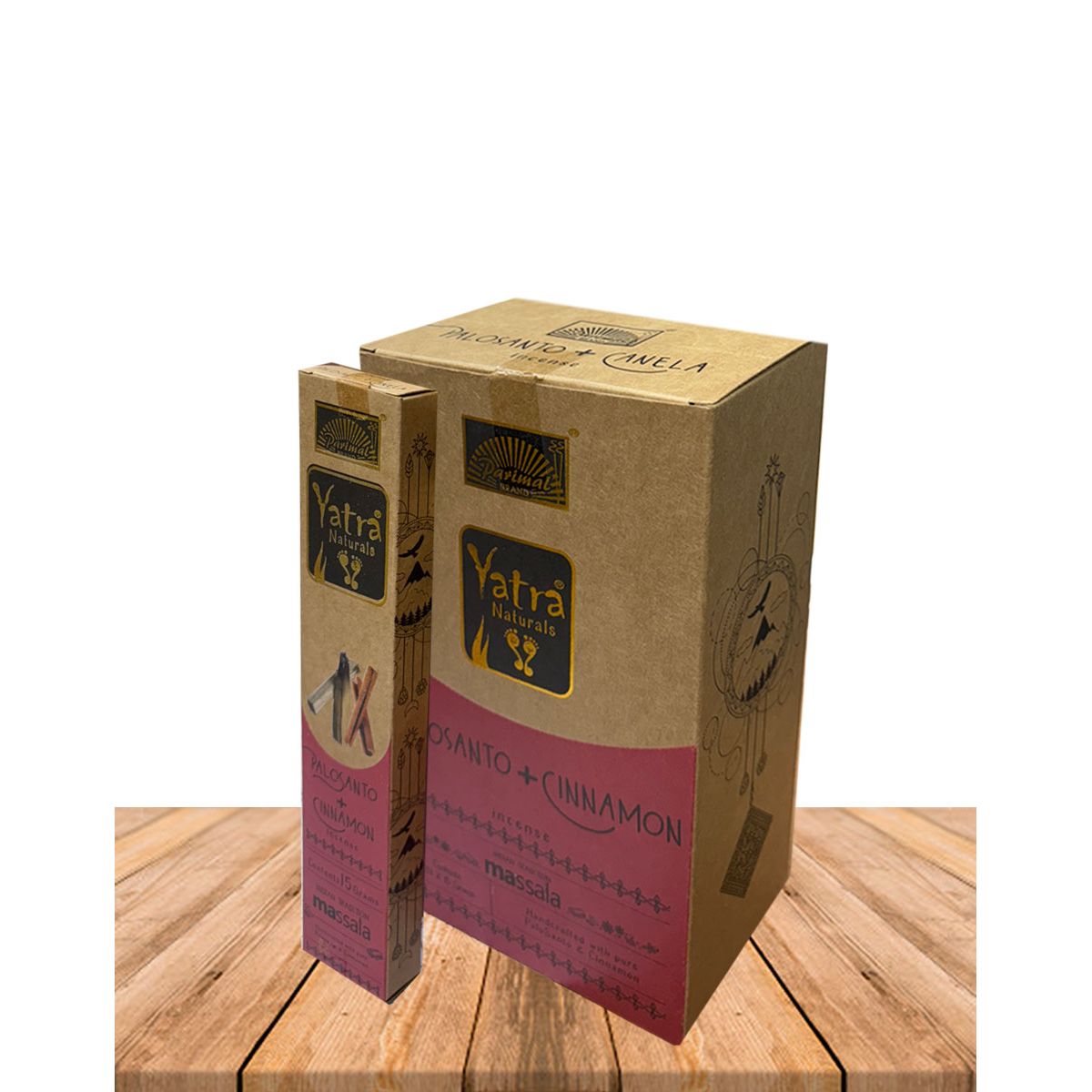 GENERICO - Incienso Parimal Palosanto + Canela  15 gr