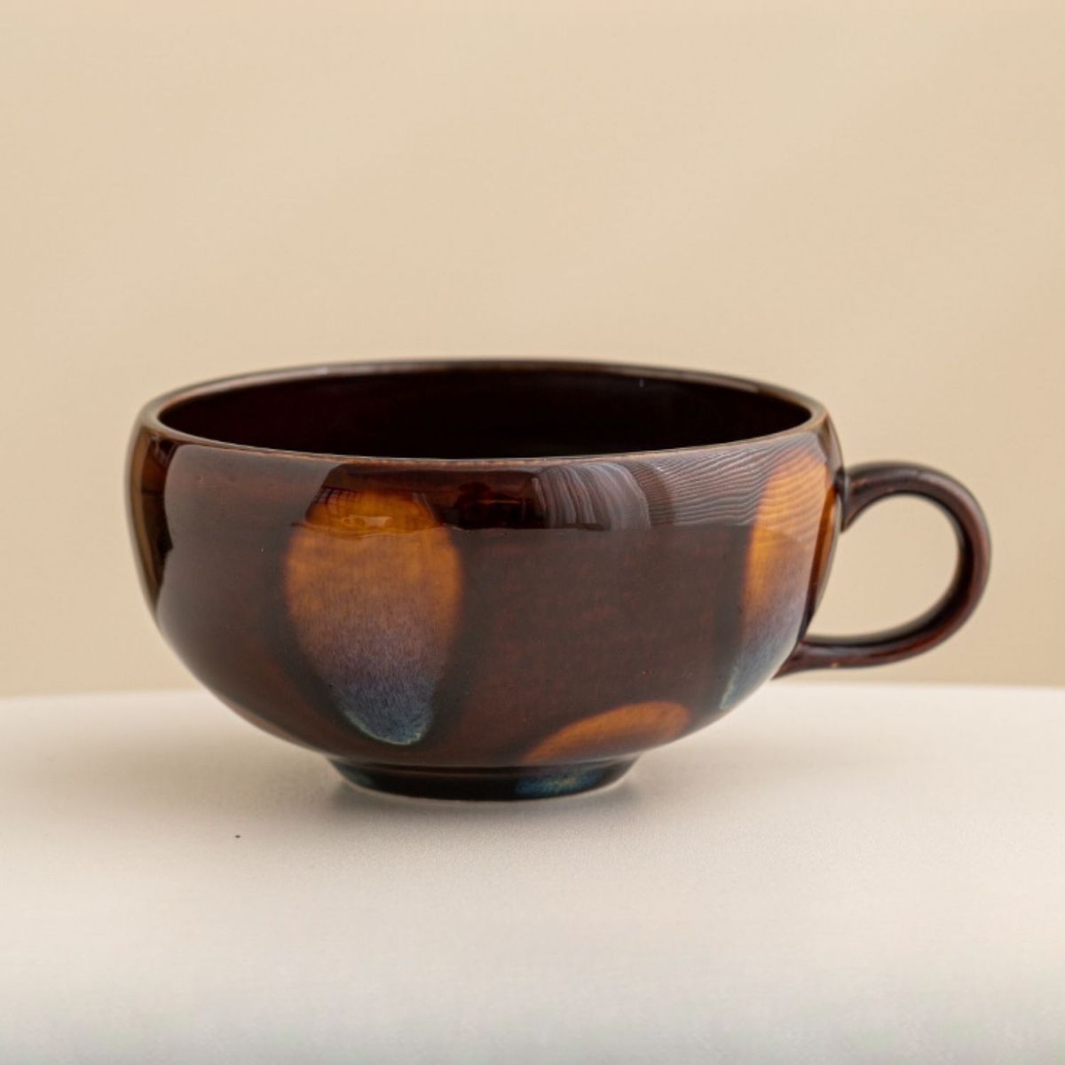 SANTU HOME & DECO - Tazón Taza Mug Nougat Milk de 350 ml