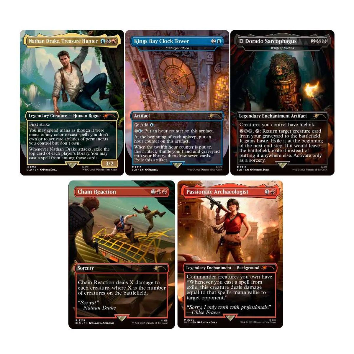WIZARDS OF THE COAST - MTG: Secret Lair Uncharted Saga of Thieves