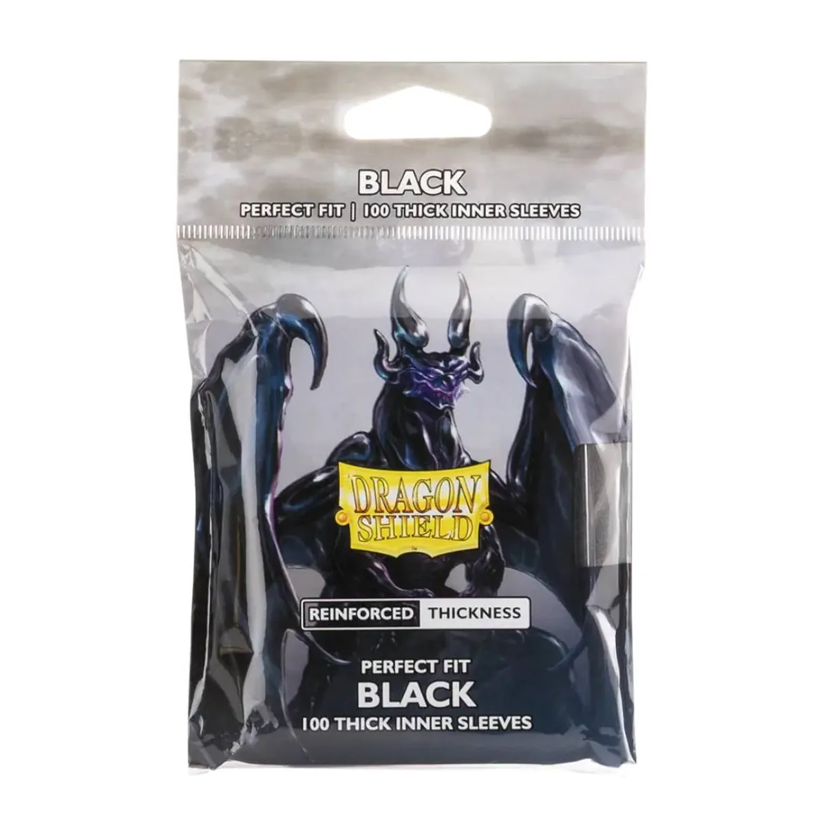 Dragon Shield - Dragon Shield Perfect Fit Standard Thick Inner Sleeves,Black