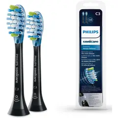 PHILIPS - Cabezales De Cepillo Sonicare C3 Premium 2-en-1 x2