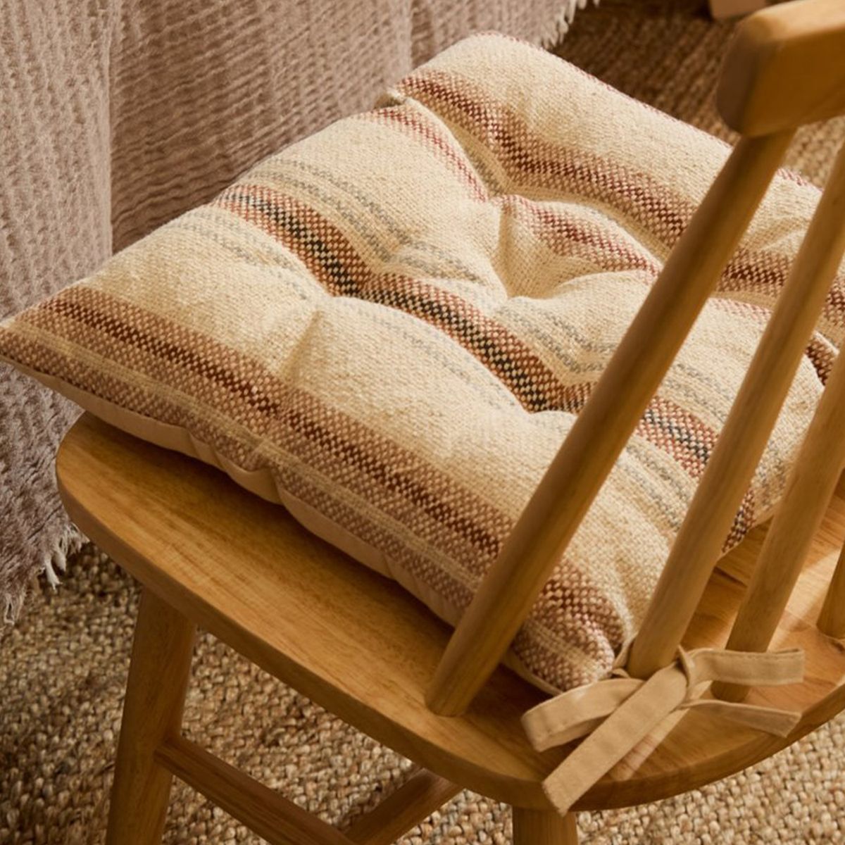 CALMA HOUSE - Cojín de Silla Perú 40x40x4 Tierra Calma House