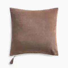 CALMA HOUSE - Funda Cojín Velur 60x60 Café