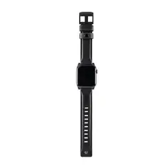 GENERICO - UAG Correa Cuero Negro para Apple Watch 4244mm