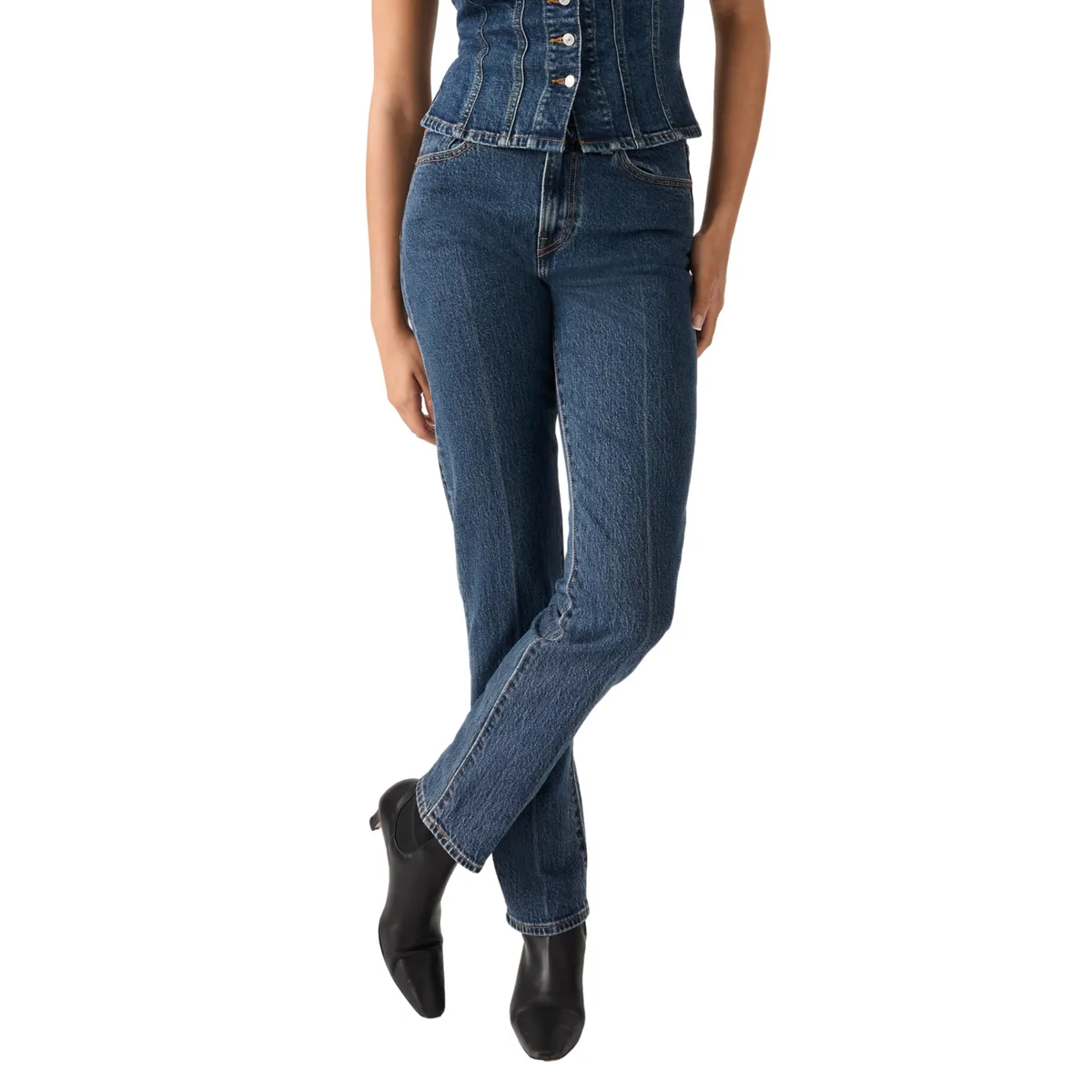 LEVIS - Jeans Mujer Wedgie Slim Azul Levis