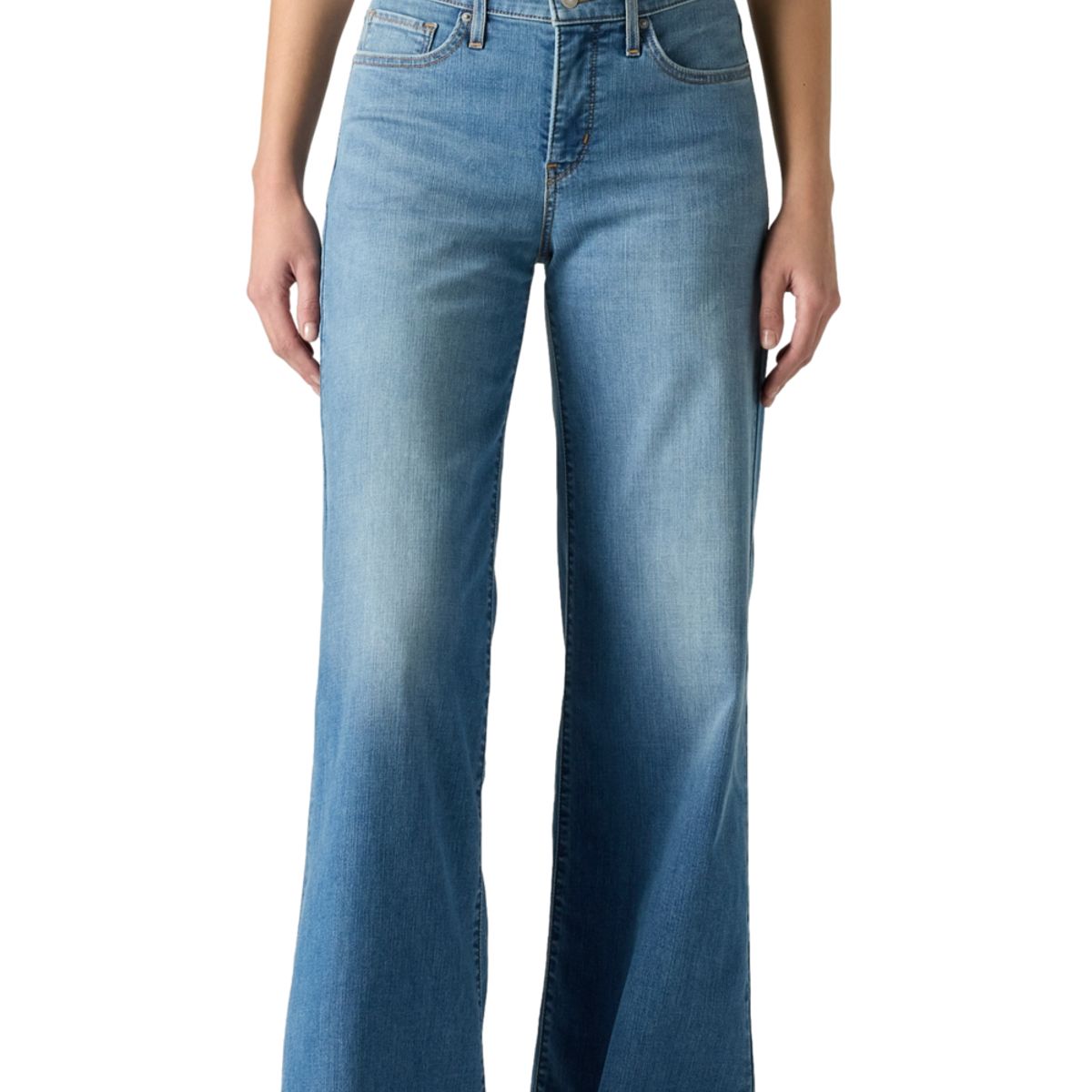 LEVIS - Jeans Mujer 318 Shaping Wide Leg Azul Levis