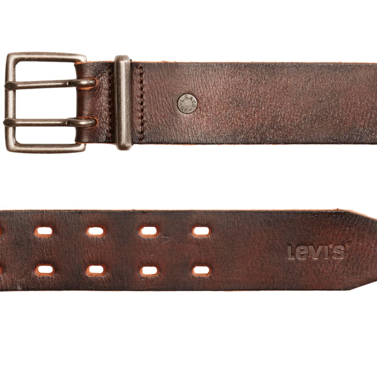 LEVIS - Cinturón Hombre Potrero Double Prong Café Levis
