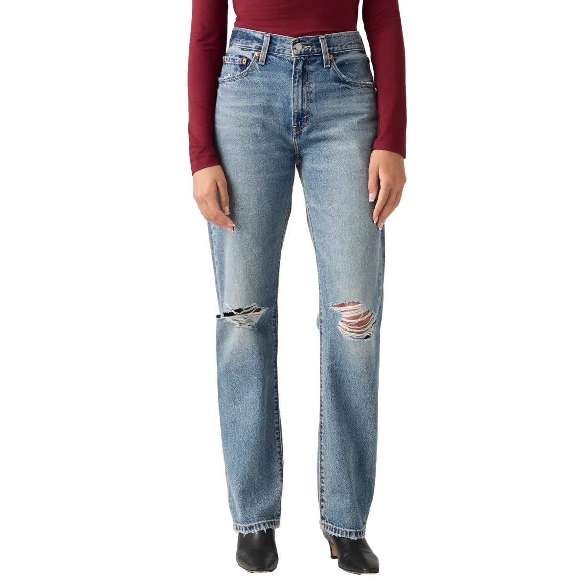 LEVIS - Jeans Mujer Easy Dad Azul Levis